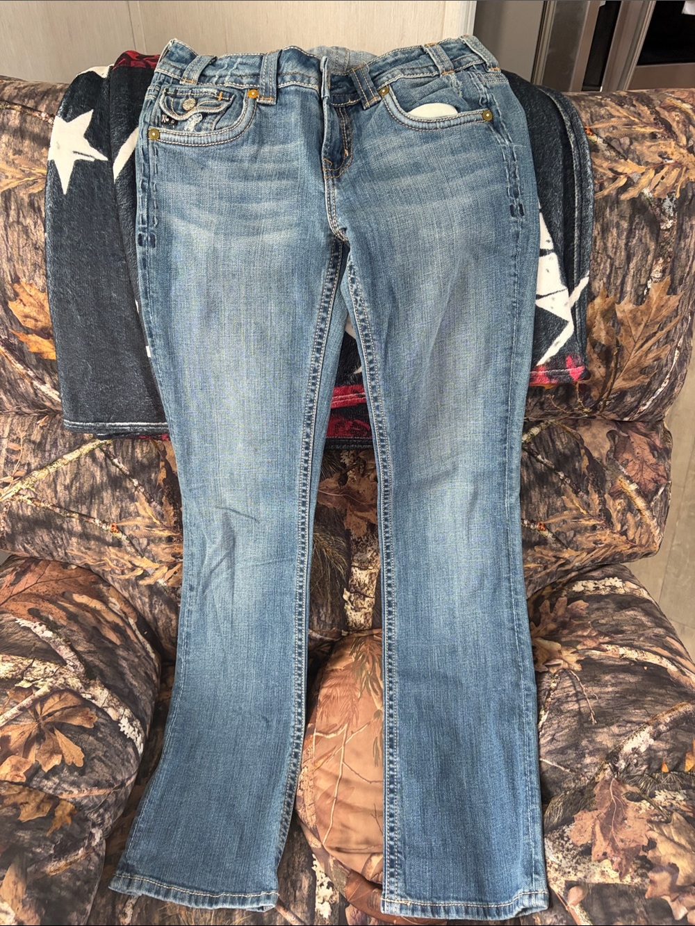 Mek Denim Classic Light Blue Bootcut Jeans